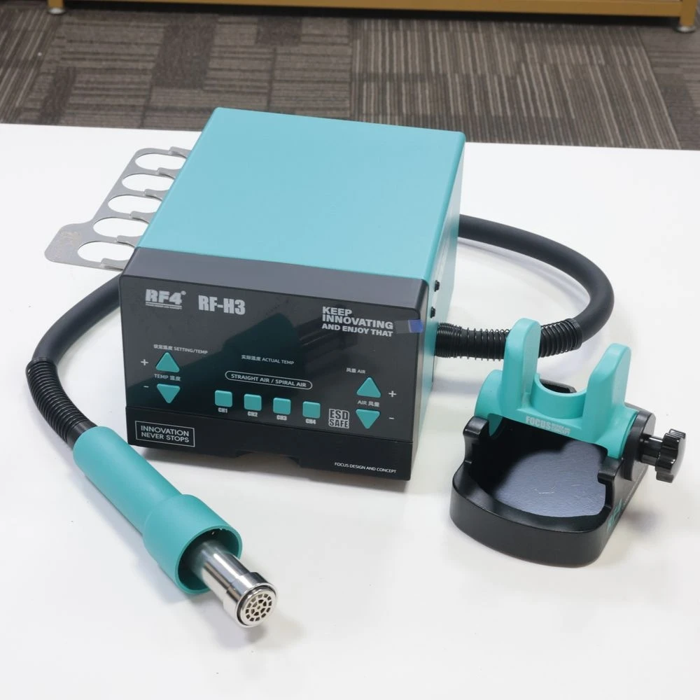RF4 RF-H3 Stasiun Pengerjaan Ulang Udara Panas Terbaru, Menggunakan Transformator Toroidal Tembaga Murni Berdaya Tinggi, Pemanasan Stabil dan Cepat