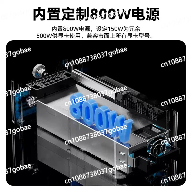 AG03 graphics card docking station OCulink&USB4v2.0 interface adapts to Thunderbolt 5 reverse power supply 140w