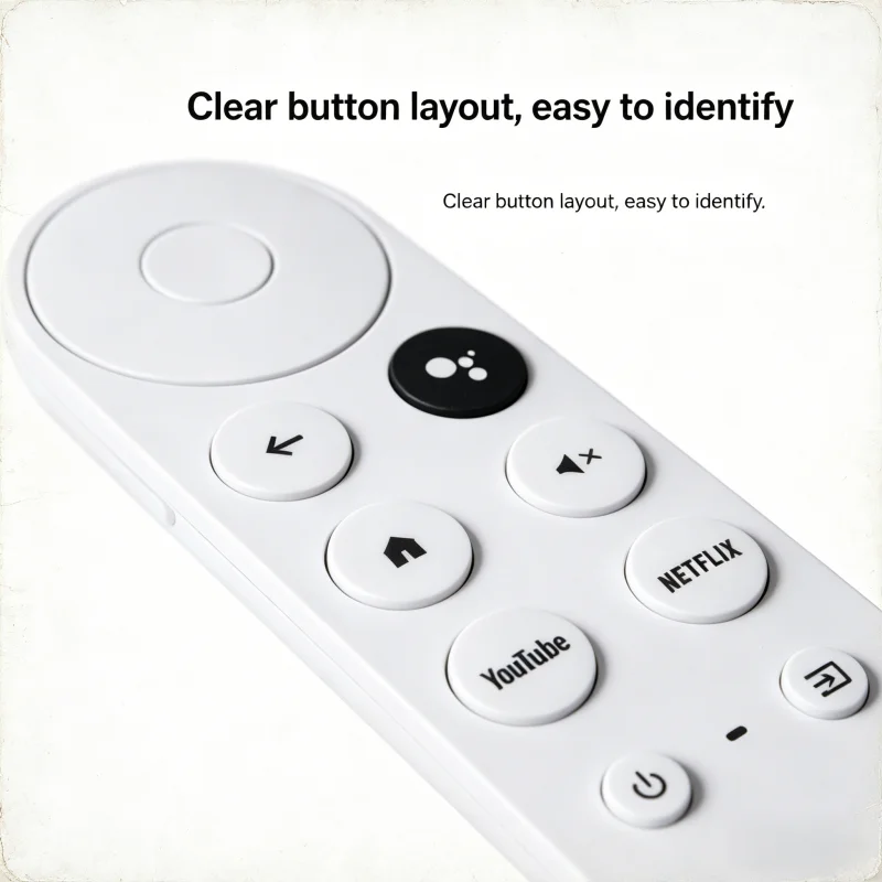 Replacement part G9N9N TV voice remote control, BENACES replacement part compatible with Chromecast 4k Snow, GA01409-US, GA01920