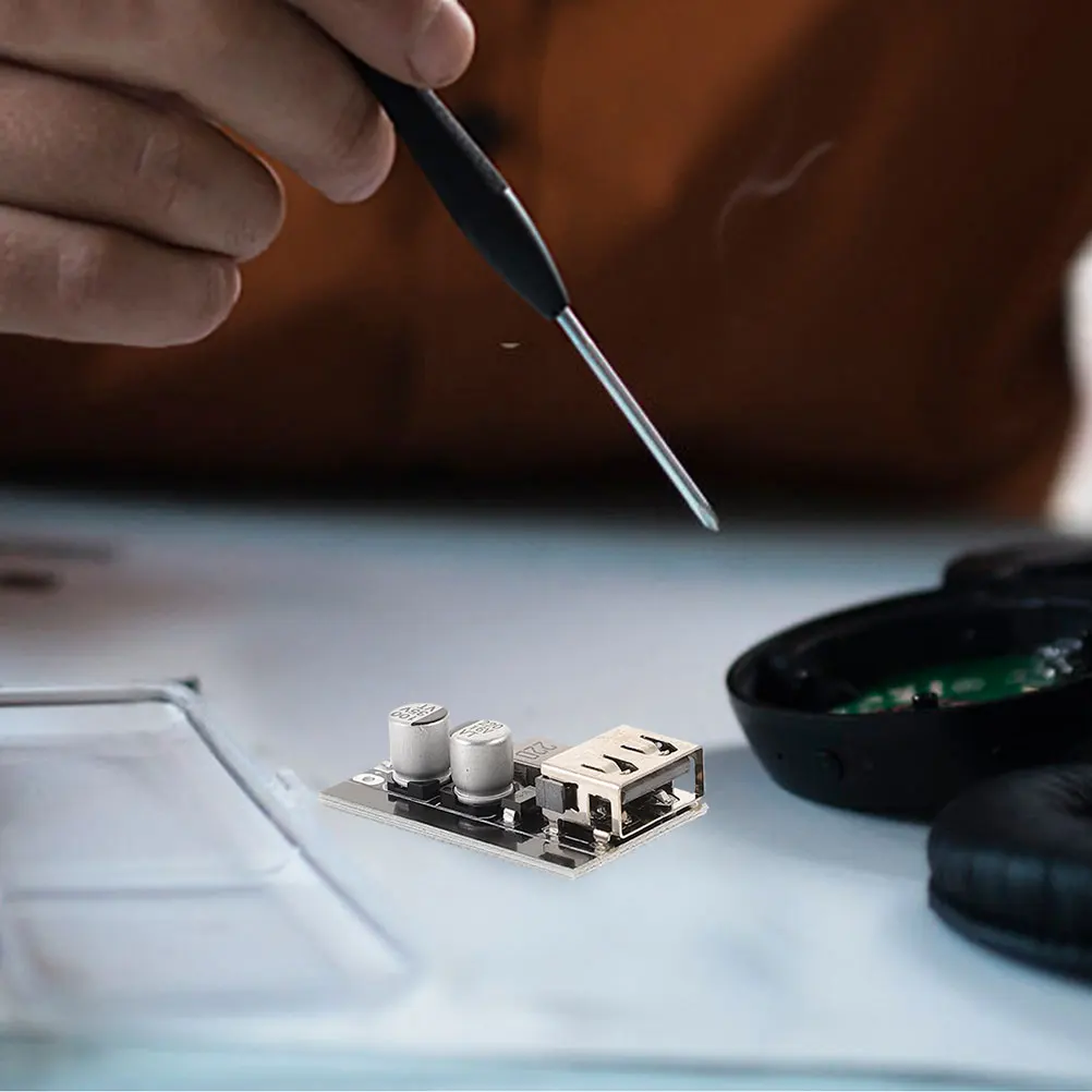 

2pcs Fast Charging Module 12V/24V To Usb 3.0 Step Down Converter Board Dc-Dc Voltage Regulator For Car Office Use