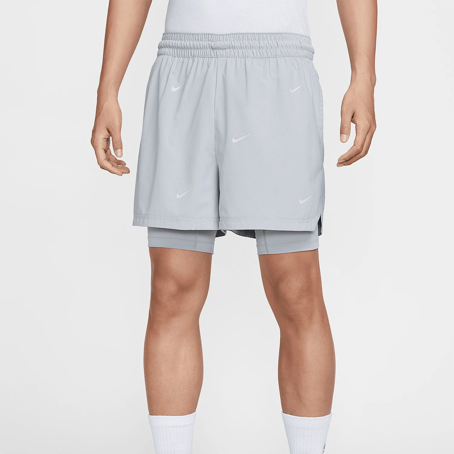 Nike Authentic KD DNA Men's Two-in-One Basketball Training Breathable Shorts HJ4216-012