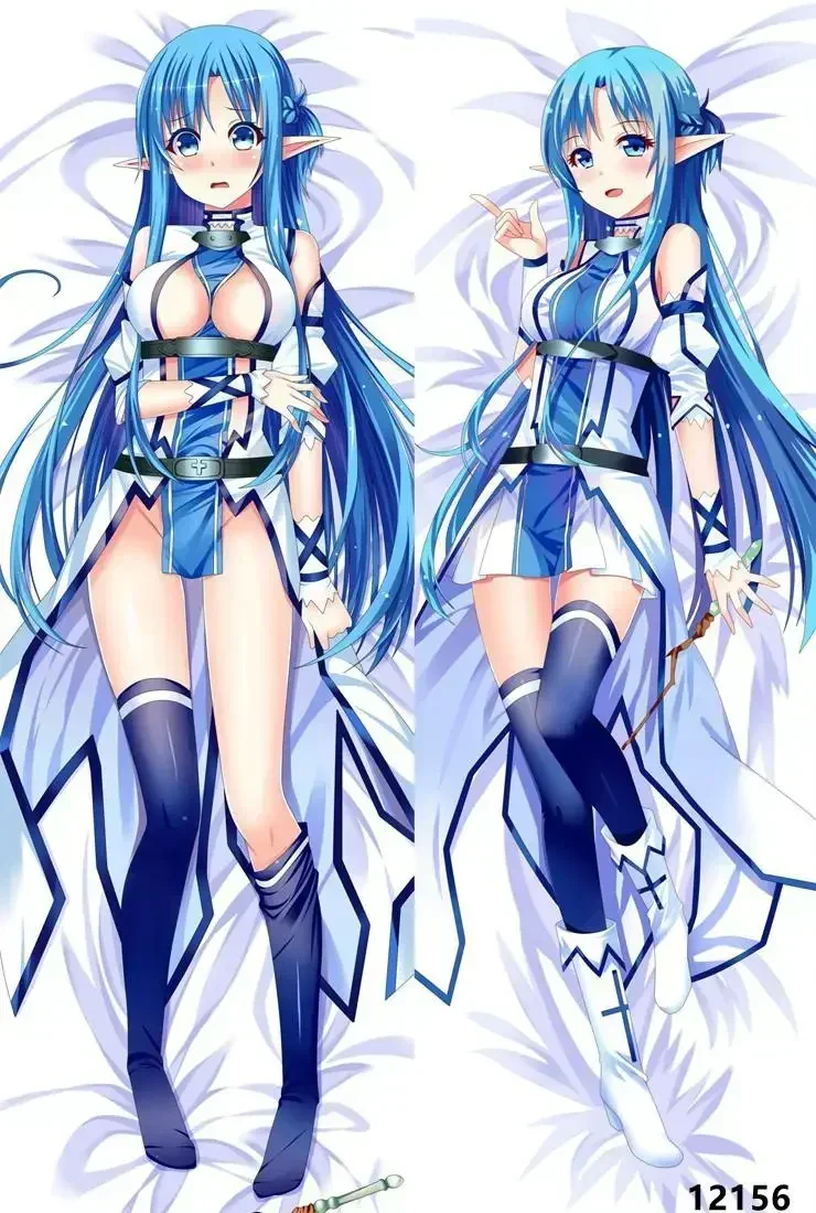 アニメのキャラクターが投げる枕カバー,セクシーな女の子のためのGgoボディ枕カバー,剣の芸術,オンライン,sao,gale,アニメーションdakimakura