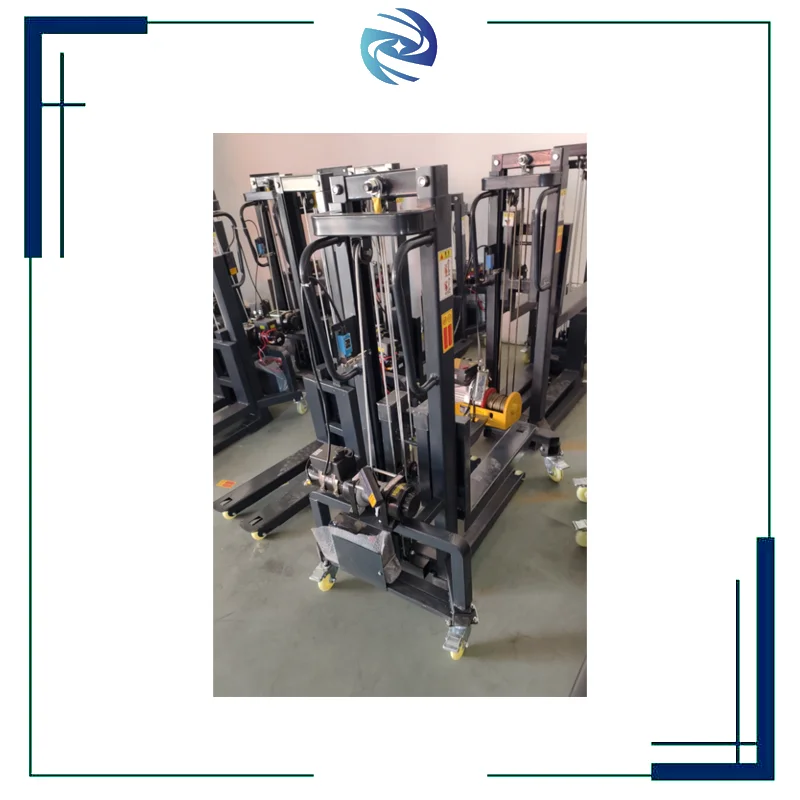 Portable 300 Kg 1.5 M Electric Forklift With Widened Forks Stage Lighting Sound Lift Movable Detachable Small Electric Forklifts