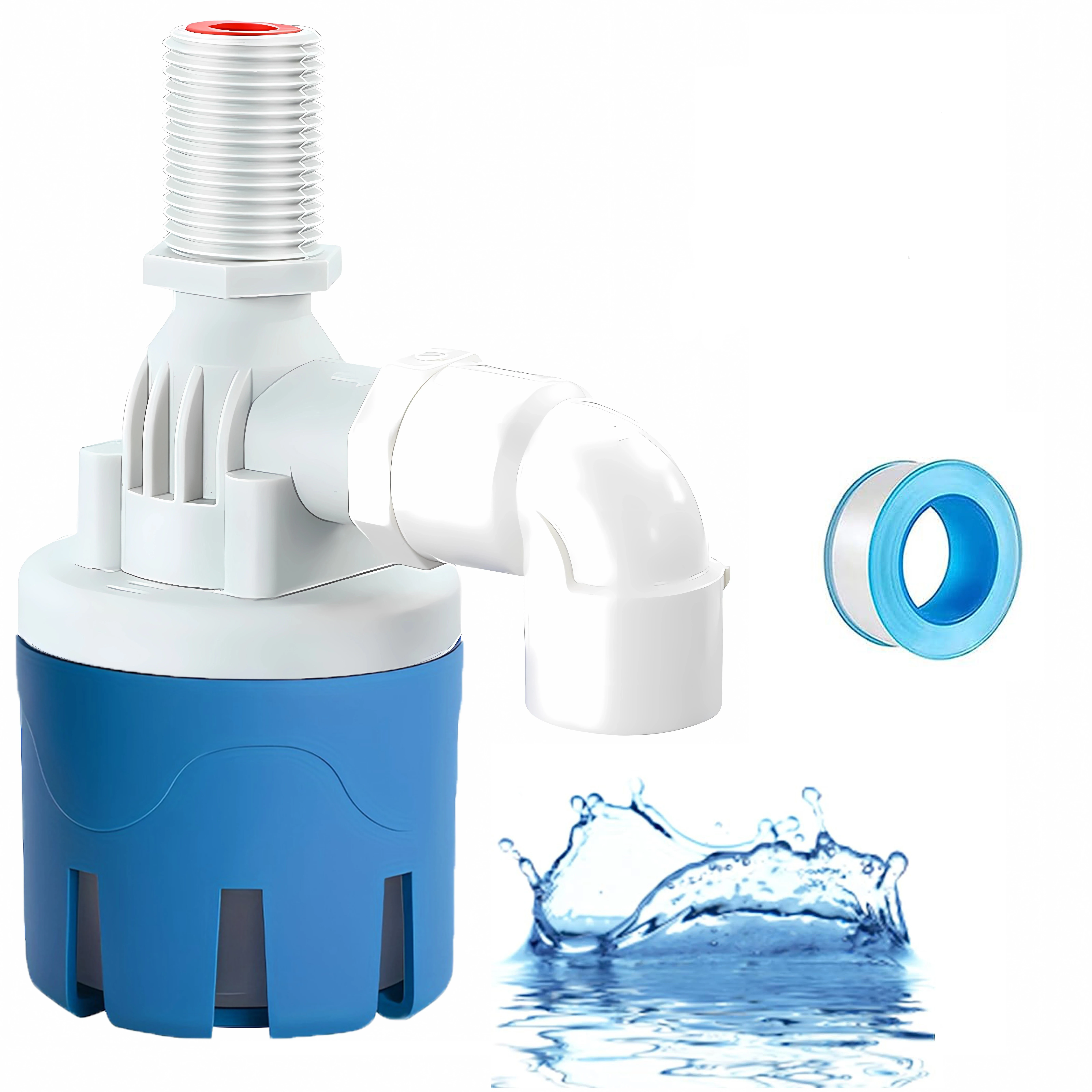 No-Power Automatic Float Ball Valve,Micro Auto-Close Water Level Control Valve,Water Tank Water Tower Auto Refill Shutoff Float