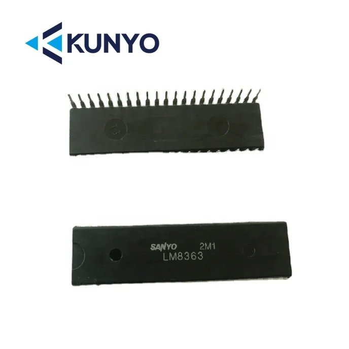 

Dual-alarm digital clock ic chip LM8363 DIP-42