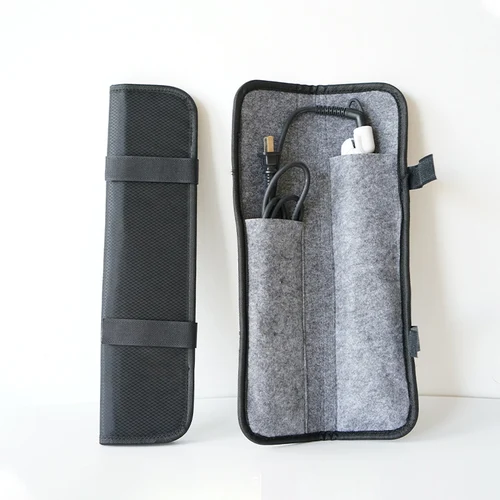 헤어 스트레이트너 보관 가방, 컬링 다리미 운반 케이스, 내열성 헤어 컬 보관 다리미, 정리함 다리미 파우치 