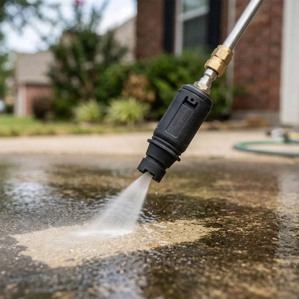 for durable Garden Turbo Spray Turbo Nozzle Garden Power Tools Pressure Washer Compact Adjustable Accessories High Pressure