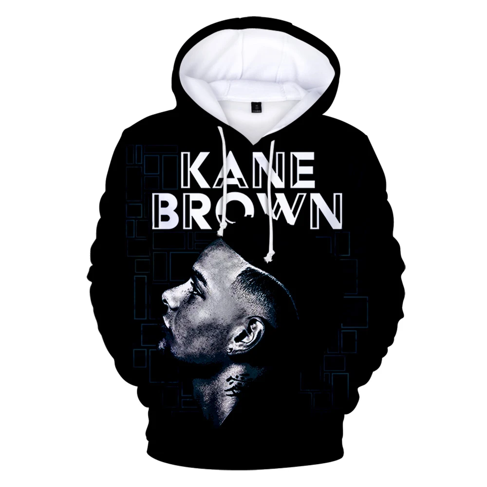 2024 Bruine Hoodie 3d Print Classic Kane Harajuku Mannen Hoodies Vrouwen Sweatshirt Casual Sportkleding Kane Bruine Kleding Jongen Meisjes