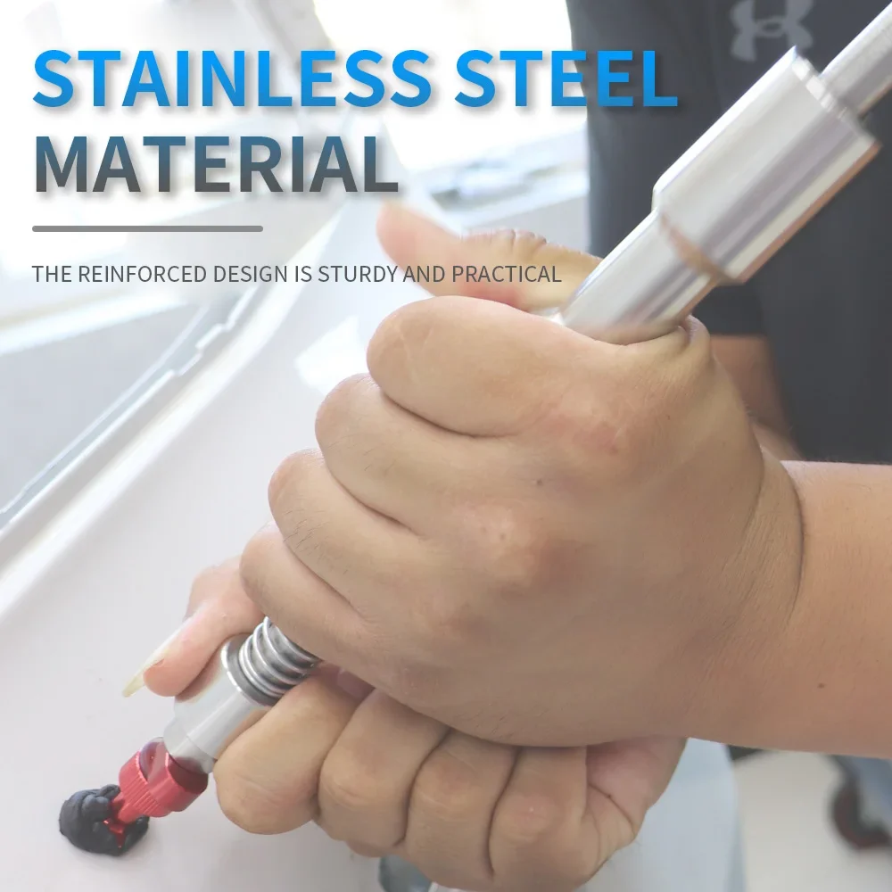 

Double-ended Spring-loaded Pull Hammer for Car Dent Repairs. Hail Pit Light Dent Pull-out Tool for Damage-free Paint Repair