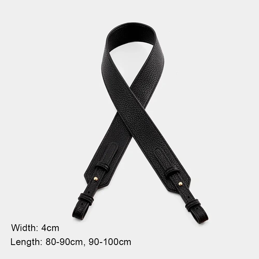 80cm 90cm Leather Bag Strap for Women Handbag Belt Adjustable Crossbody Wide Shoulder Replacement Straps Bags Accessories