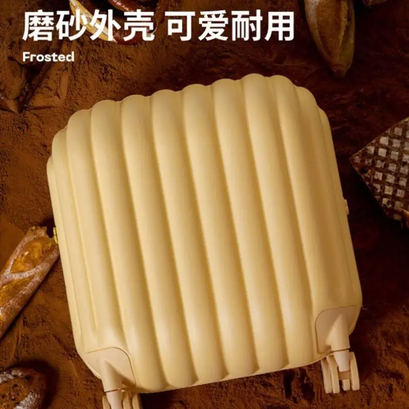 Bread suitcase with high aesthetic value, password, trolley suitcase, travel box