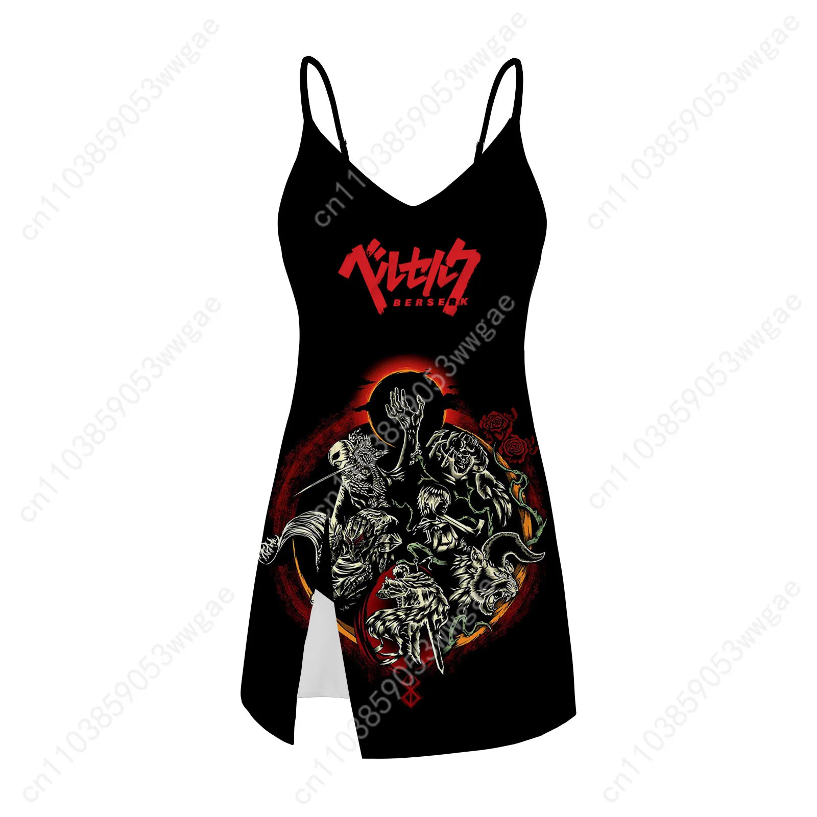 Berserk Sling Dress Swimsuit Womens Bathing Suits Personalized Fashion Swimwear Pool Party Beach Bikini Custom Made Beachwear