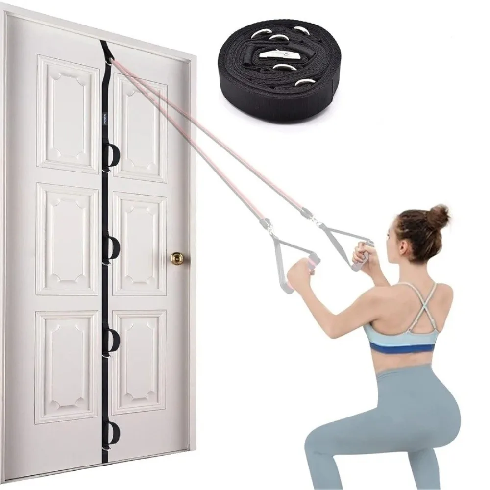 Home Fitness Door Anchor Strap Without Punching Multifunctional Hanging Tension Rope Exercise Equipment Door Band Resistance