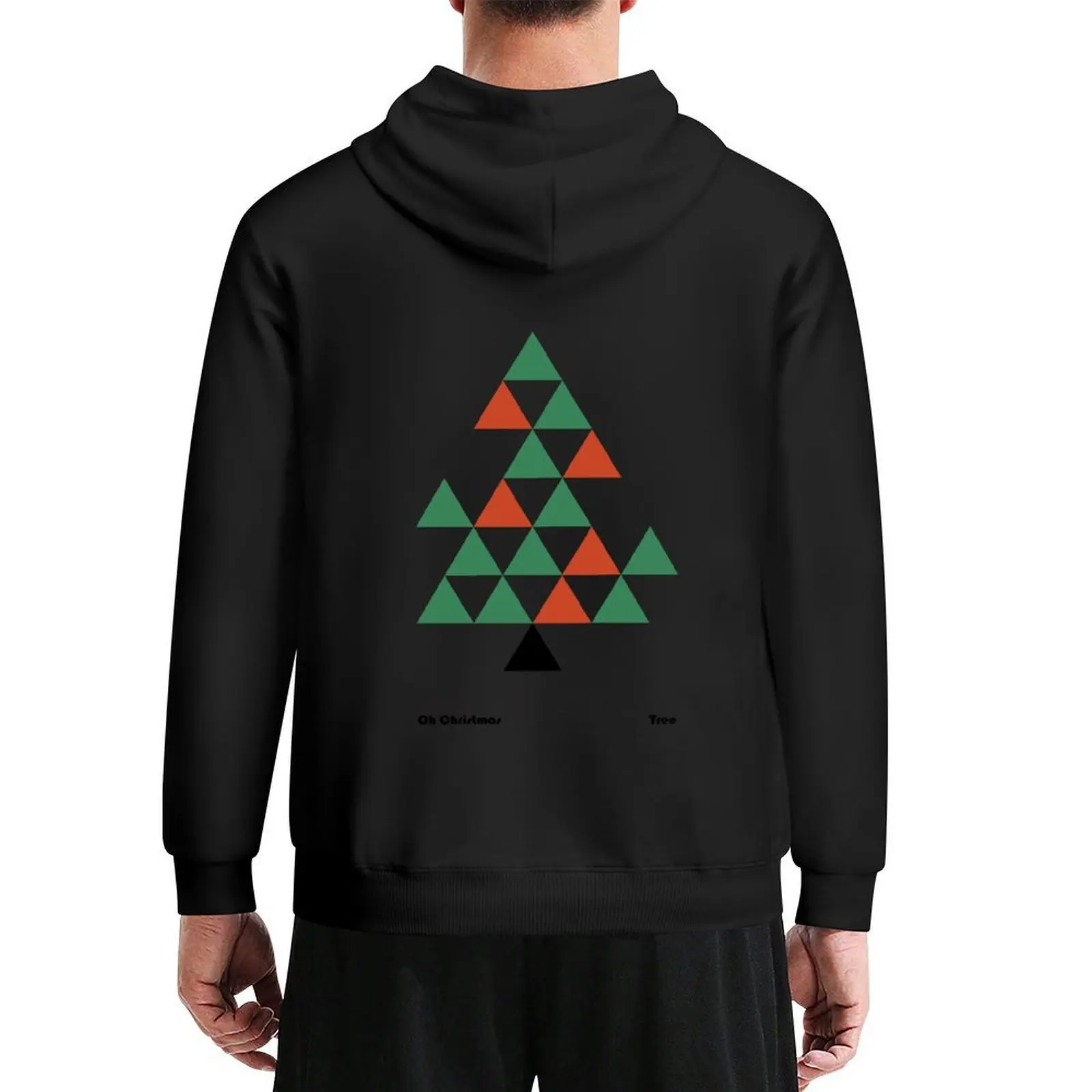 

Oh Christmas Tree, Abstract Bauhaus Illustration Hoodie hooded shirt anime clothes clothes for men hoodie men