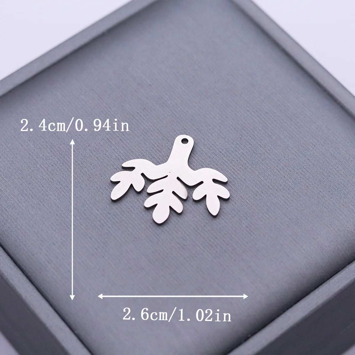 3pcs Moon Phase Cat Apple Face Square Stainless Steel Pendant Charms For Jewelry Making Necklace Earrings Craft Diy Accessories