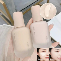 Liquid Foundation 40ml Brighten Skin Oil Control Moisturizing Cosmetics Face Base Cream Cover Dark Circles Long Lasting Makeup
