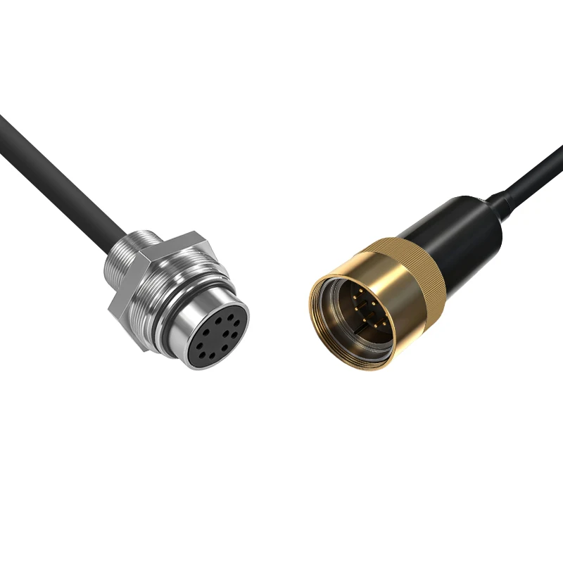 Metal Shell 55 Series Female Male Power Cable Connectors Waterproof Electrical Underwater Connector For Subsea Equipment