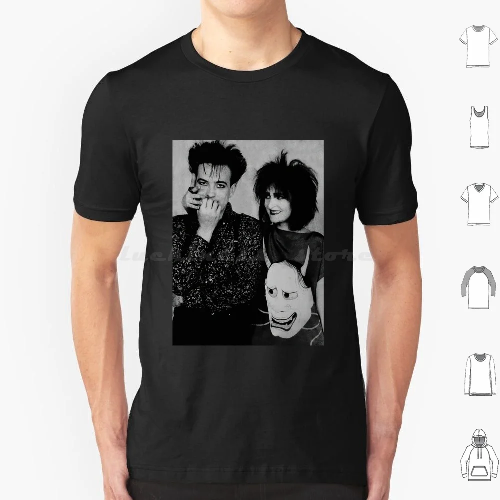 Camiseta musical de Robert Smith y Siouxsie Sioux para hombres, mujeres y niños, 6xl, Siouxsie Siouxsie y The Banshees, Siouxsie Sioux The