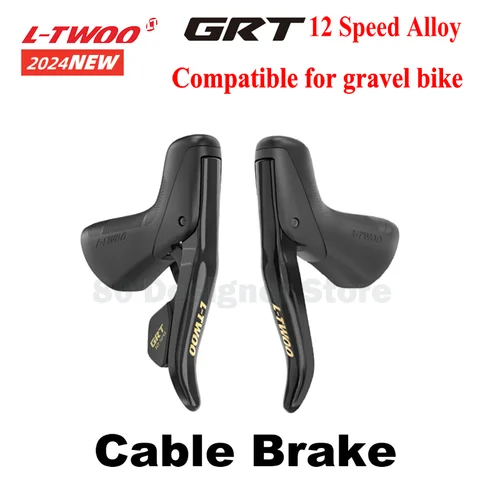 Imagen 2 del producto LTWOO GRT 12S palanca de cambios de freno 12 velocidades desviador de grava bicicleta palanca de cambios Cable freno bicicleta 2025NEW Cable palanca de freno GRT 1x12s