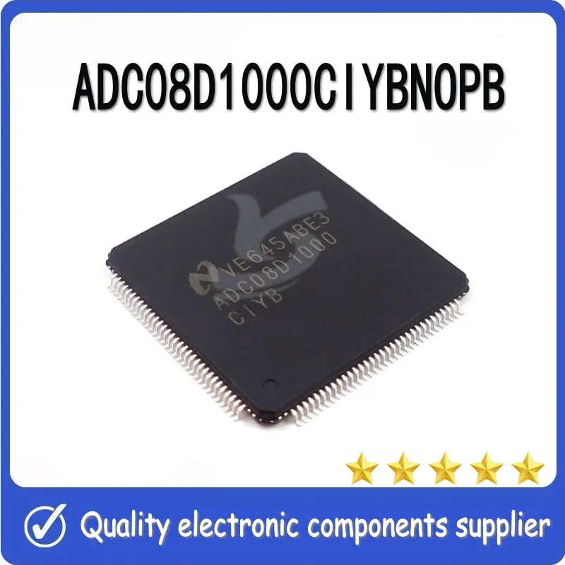 ADC08D1000CIYBNOPB Original NEW CHIP MCU Electronics stm 32 ESP 8266 sensor dc-dc Power Quality  in stock