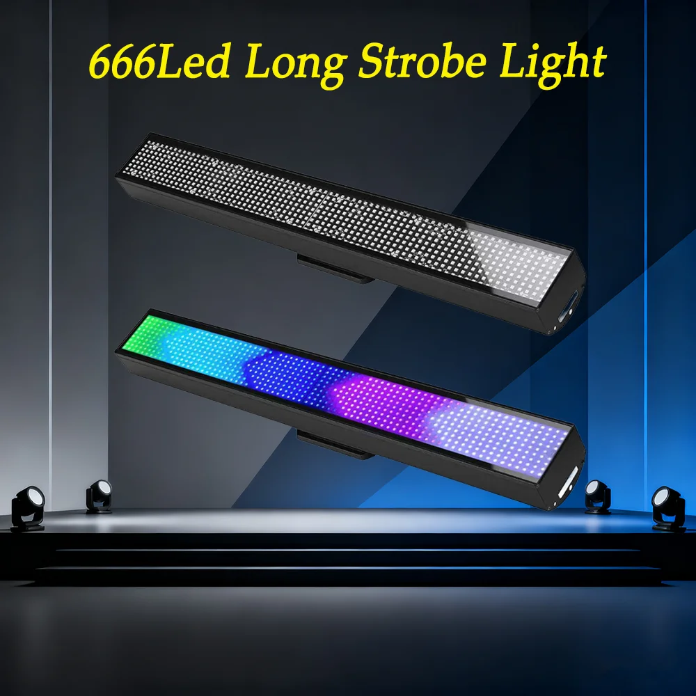

RGB 666 светодиодов настенные светильники 254 динамический бег чекан сценический эффект освещение стробоскопическая лампа для свадебной вечеринки DJ столовая