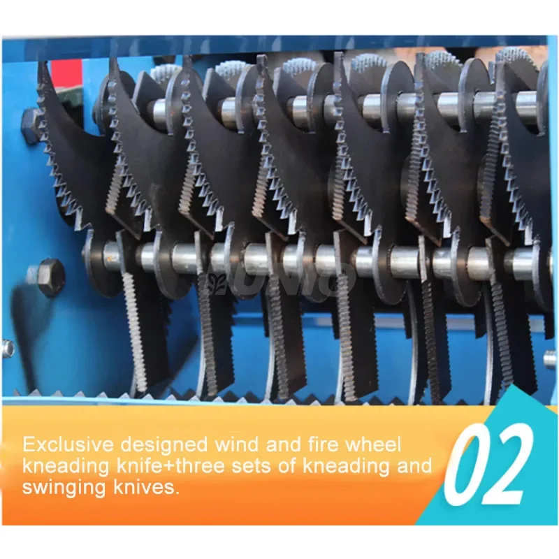 

UNIO Factory Price Engine Agriculture Paddy Straw Cutting Feeding Machine High Productivity Corn Chaff Cutter Silage