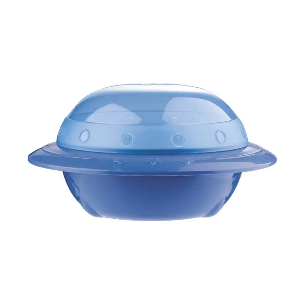 

1Pcs Stainless Steel Insulated Bowl Creative Flying Saucer Design for Baby Food Serving Home Use Housewarming Gift Multi-Purpose