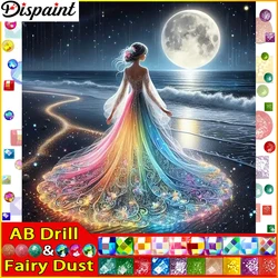 Dispaint Fairy Dust AB 5D Diamond Embroidery Needlework Kit 