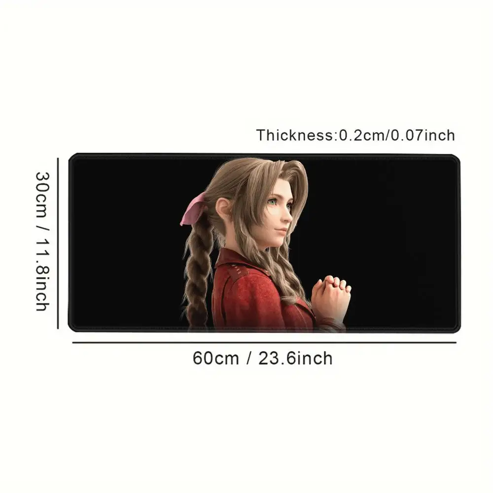 Large Mousepad 90x40 FINAL FANTASY Aeirth Xxl Gaming Accessories Gamer Keyboard Desk Mat PC Accessories E-Sports Mouse Pad