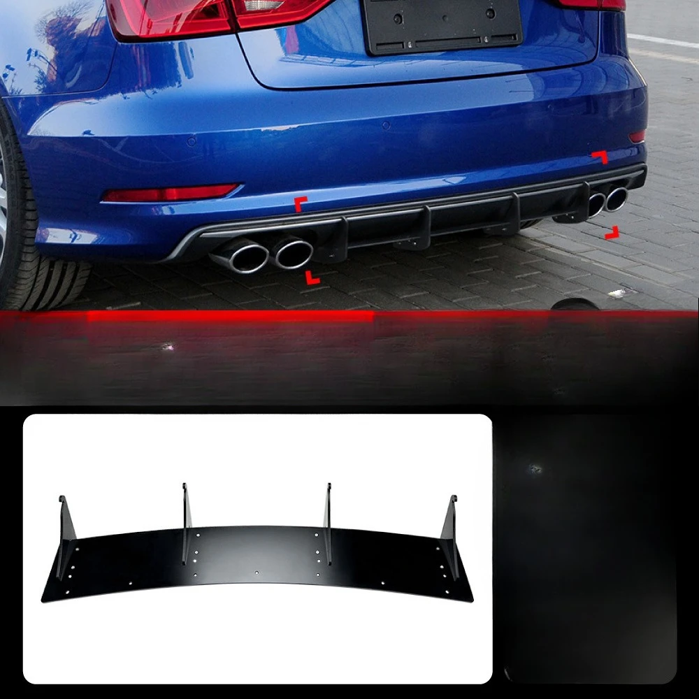 

Suitable For 2013-2015 Audi A3 S3 8V Sedan Seat Edition Tail Lip Spoiler Rear Blade Modification