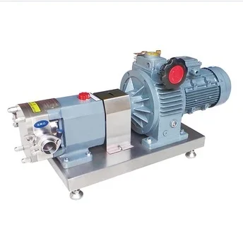 2024 Hot Sale factory price Manufacturer wholesale  high viscosity pump self priming sanitary rotary lobe pump