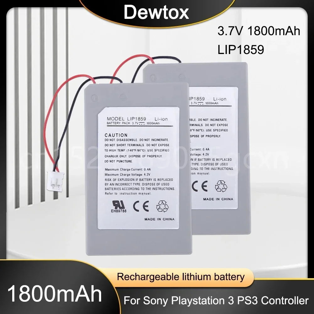 New 3.7V 1800mAh LIP1359 Rechargeable Lithium Battery for Sony PS3 PlayStation3 Wireless Controller PS3 Gamepad Batteria