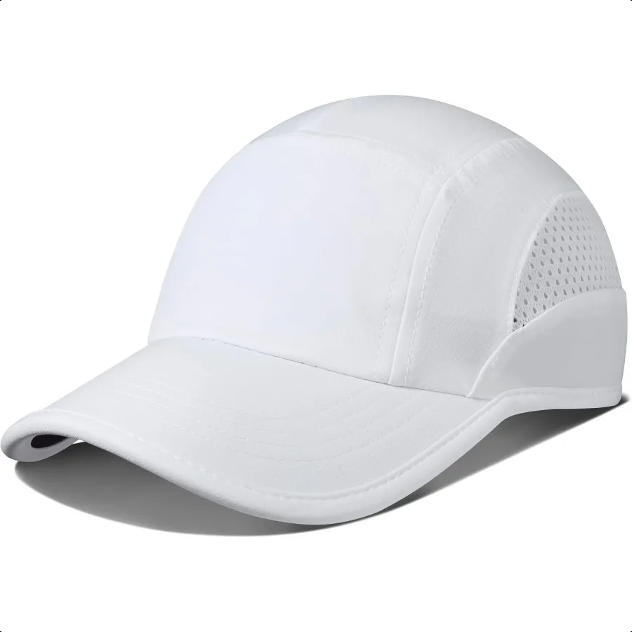 

GADIEMKENSD UPF50+ Embroidered Patch or Plain Baseball Cap with Breathable Mesh