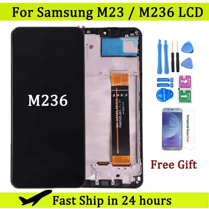 

6.6'' For Samsung M23 M236 LCD Display With Touch Screen Digitizer For Samsung SM-M236B, SM-M236B/DS LCD