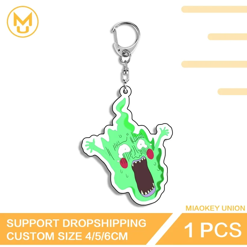 Dimple Interesting Creative Acrylic Key Chains Hot Selling Anime Peripherals Multi Function Durable Keyring Exquisite Mini Gifts