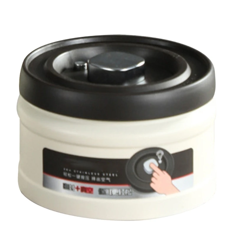 Practical Vacuum Seal Container Storage Jar with Vacuum Seal Lid Dropshipping