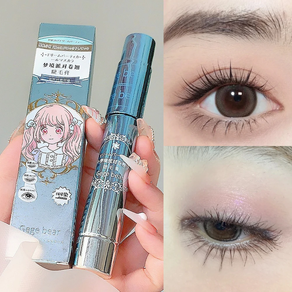 Waterdichte Zijden Vezel Zwarte Mascara Verlenging Curling Lash Extensions Make-Up Blijvende Mascara Wimpers Ogen Koreaanse Cosmetica