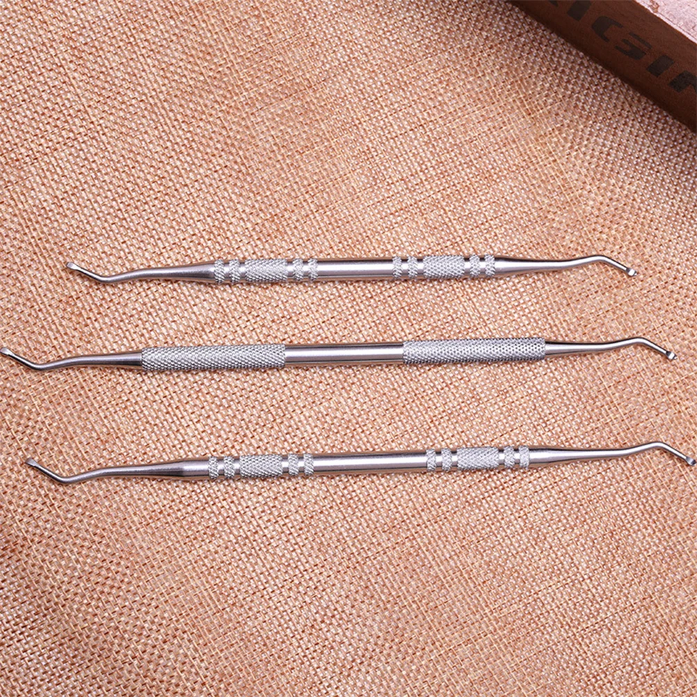 2PCS 각질 제거 도구 손톱깎이 매니큐어 양면 클리너 플라이어 래스 스테인리스 스틸 네일 케어 도구 발 관리