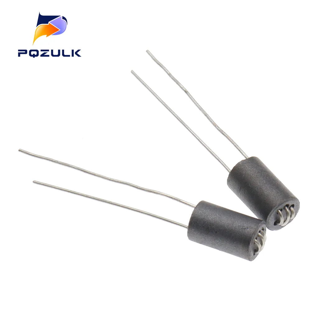 10PCS 6X10MM Lead Dia 0.8MM 3T Axial Lead 6 Channel Ferrite Beads Inductors for Easy Plug