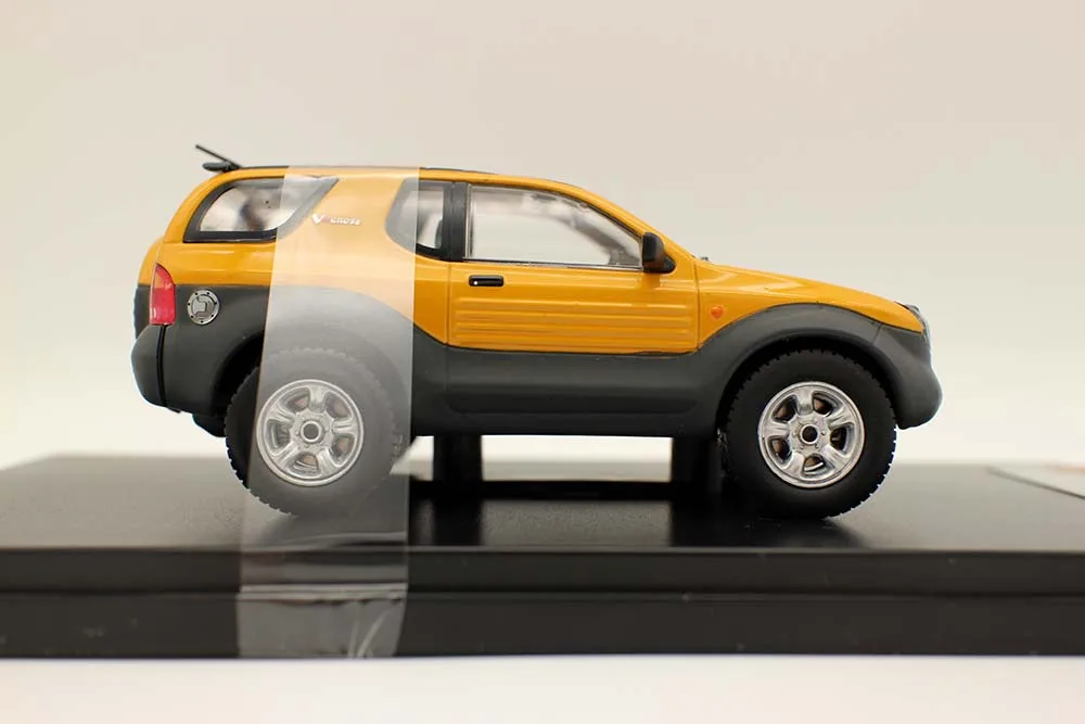 New 1/43 Scale  VehiCross 1977 Yellow Diecast alloy Toys car by Premiumx for Collection gift