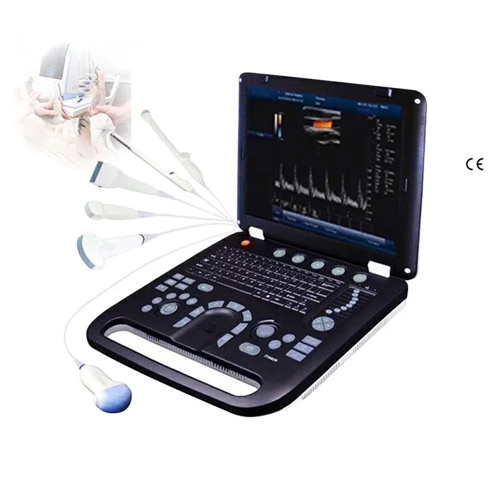 CE hospital veterinary color doppler 3D 4D ultrasound for animal