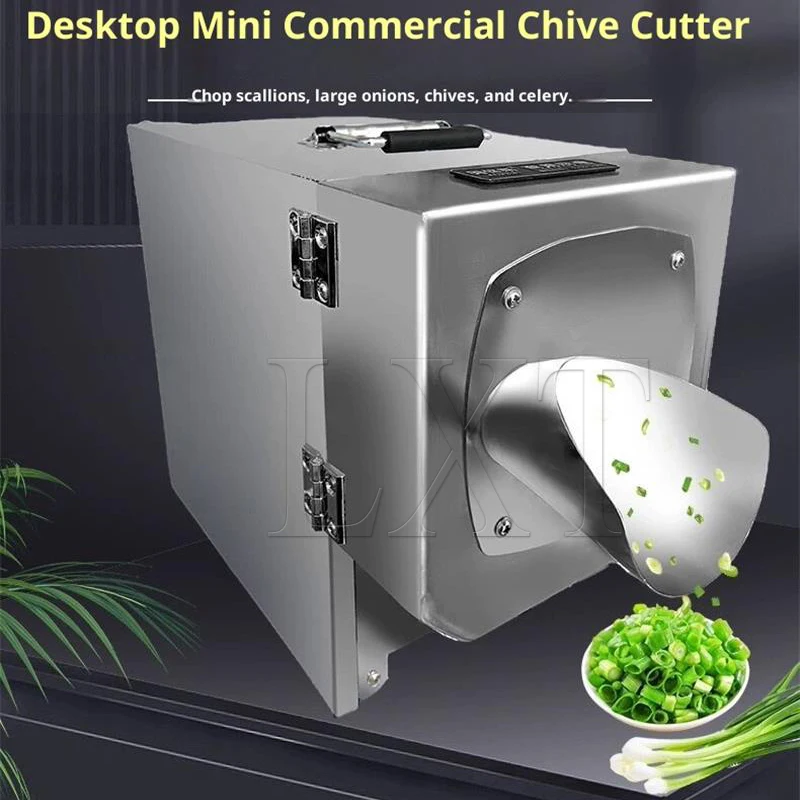 220v Vegetable Cutter Machine For Chopped Green Onion Chopper Leek Pickled Cabbage Vegetable Slicer Machine