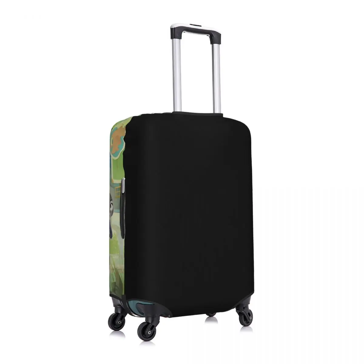 Zootopia 2 Nick Wilde Judy Hopps غطاء حقيبة رحلة سياحية عطلة تمتد حقيبة الأمتعة حامي