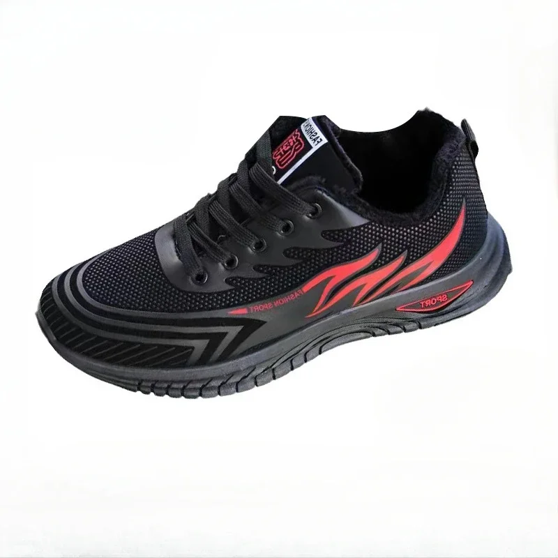 Zapatillas de running unisex transpirables grises con suela comoda - imagen 4