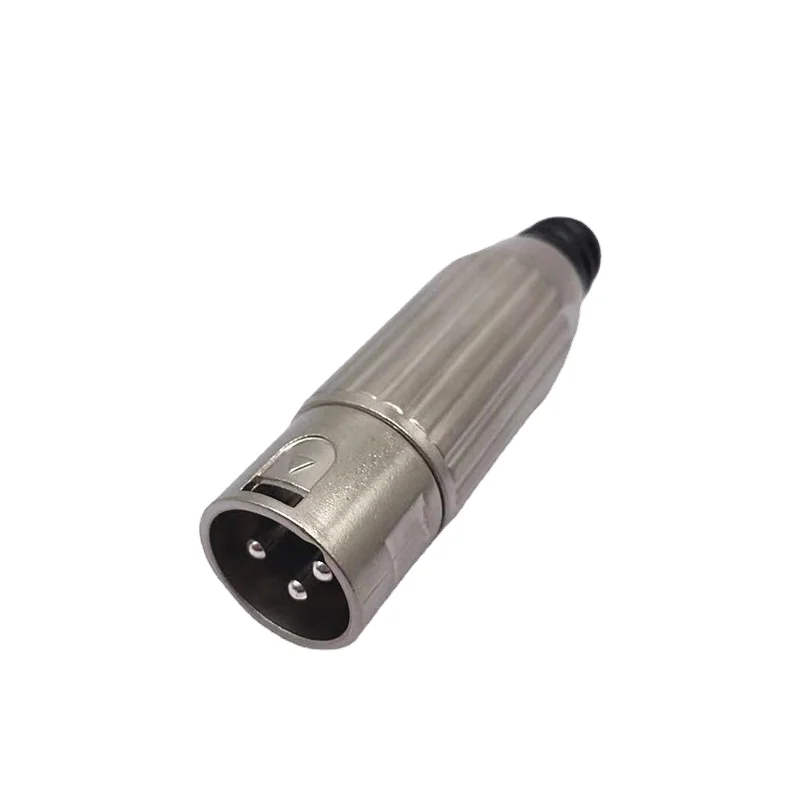 5/20/100PCS High Quality Metal XLR Connector Plug 3Pin Male & Female Plug For Microphone Cable Plug Audio Plug Speaker Connector