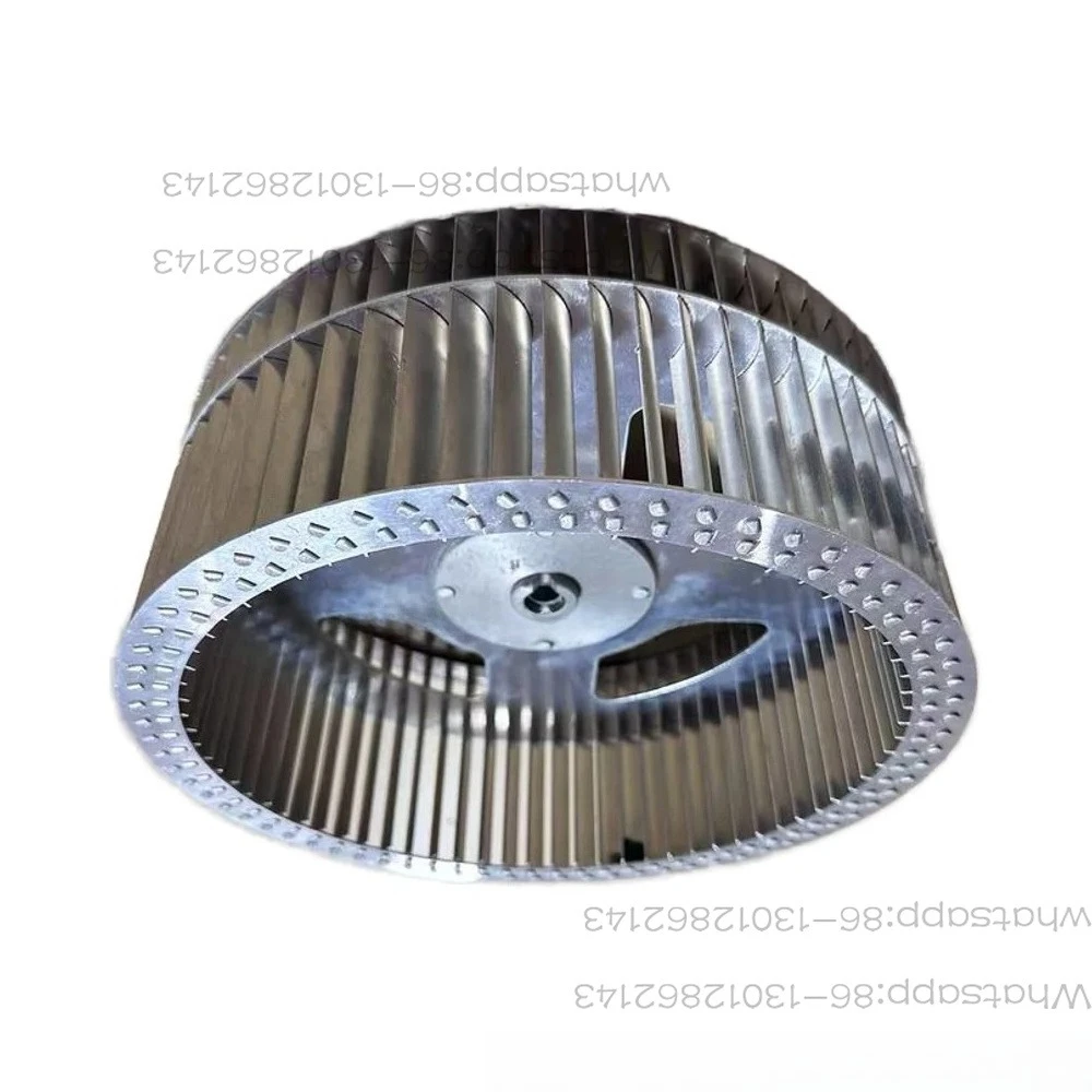 Double Inlet Replacement Centrifugal Impeller Blower Wheel Ventilation Fan Parts Aluminum Impeller