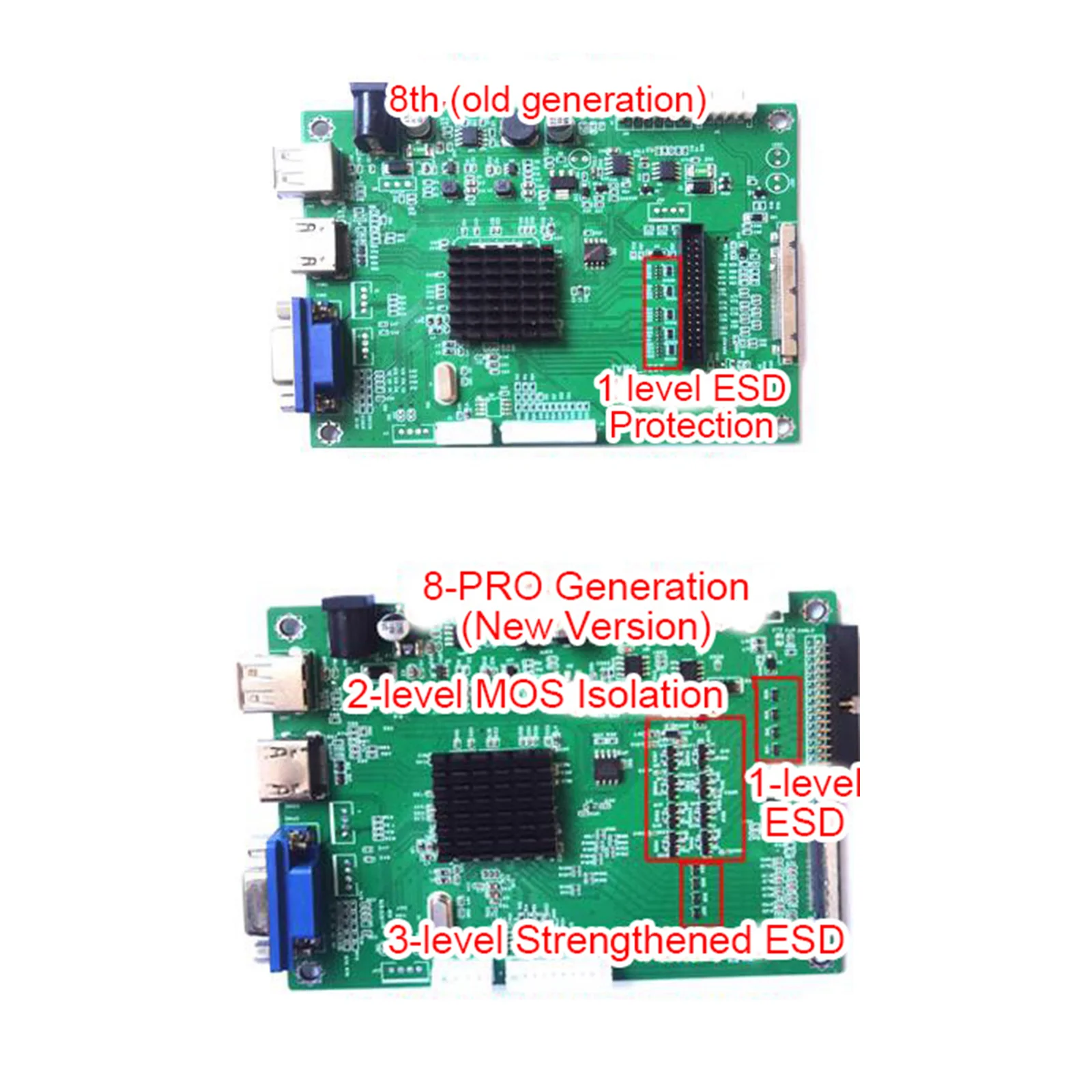 4K-Vbyone & 2K-LVDS TV160 8th Generation Screen Body Tester LCD LED TV Screen Body & Monitor Screen Body Test 12V 3A USB