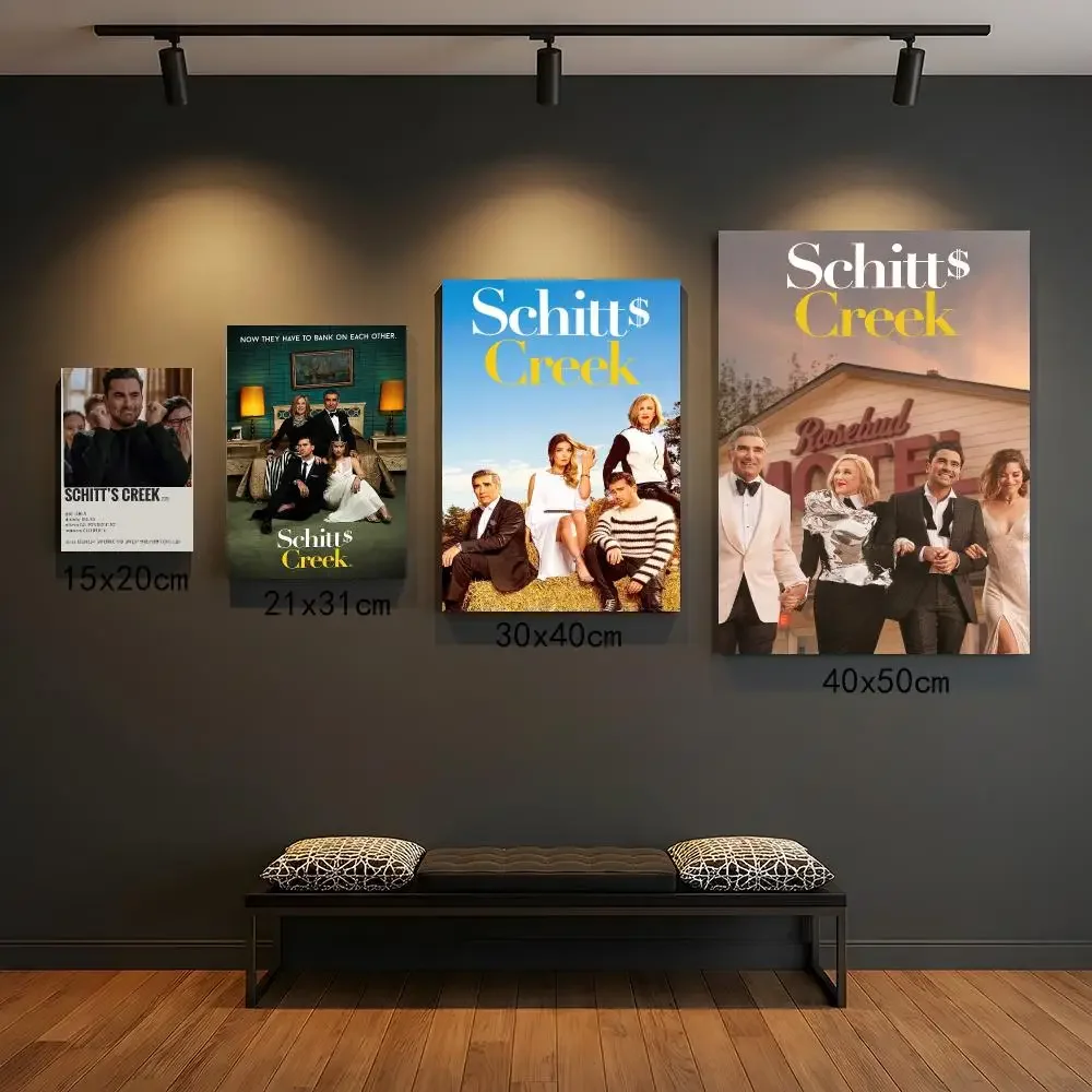 tv series S-Schitts Creek-K Painting Calligraphy Boho Botanical Decor for Living Room  Elegant Home Style