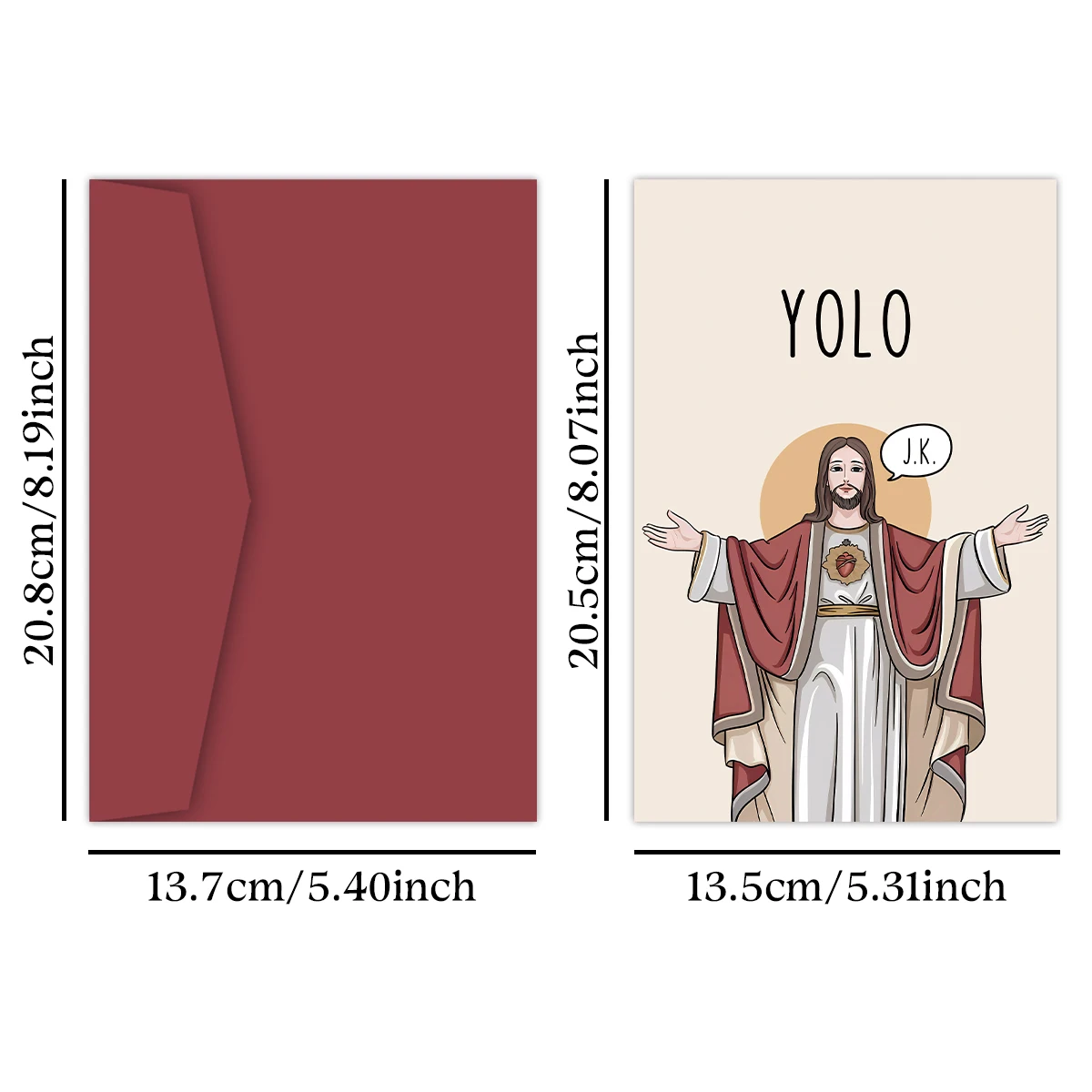 1PC,Funny Creative Greetings Jesus Easter Cards, Small Business Supplies, Thank You Cards, Cards, Unusual Items, Gift Cards