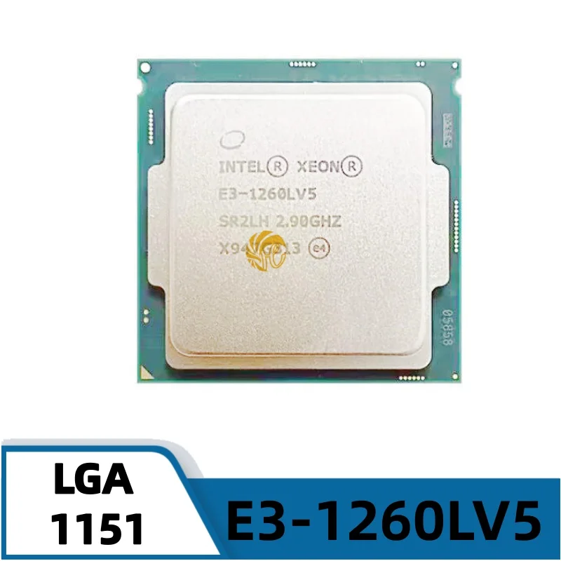  Xeon E3-1260LV5 2.9 GHz Quad-Core 8-Thread CPU 45W LGA 1151 E3 1260LV5 E3 1260L V5